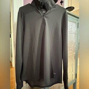 Men’s Black Quarter-Zip Pullover